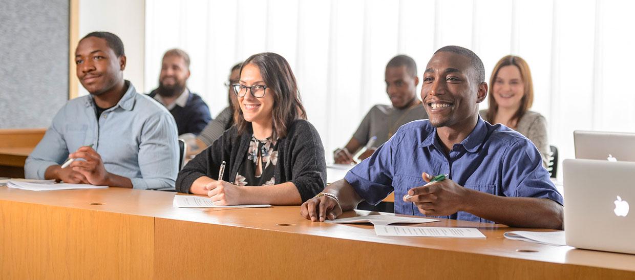 Students in classroom